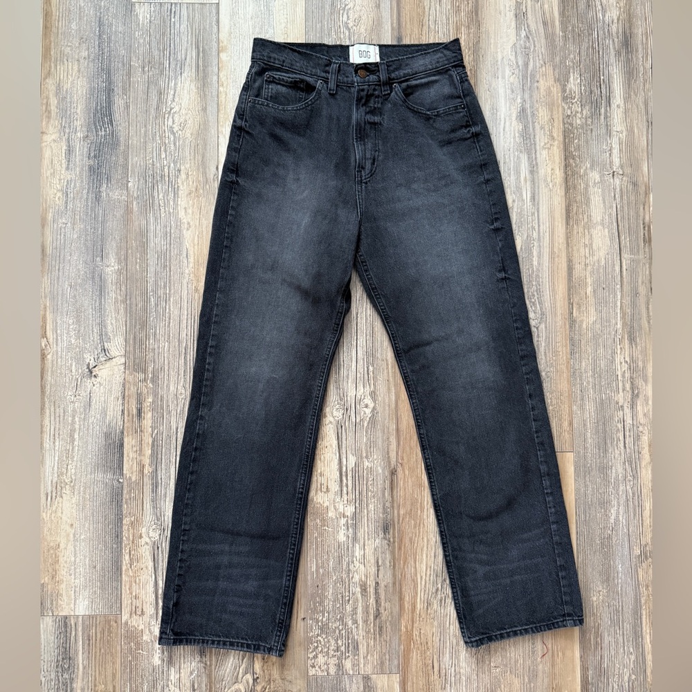 BDG Washed Black Cowboy Jeans